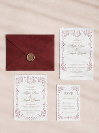 Biglietto lista nozze 7x11 cm