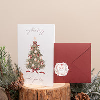 Biglietto di auguri con testo personalizzato