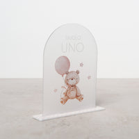 Balloon Teddy Table