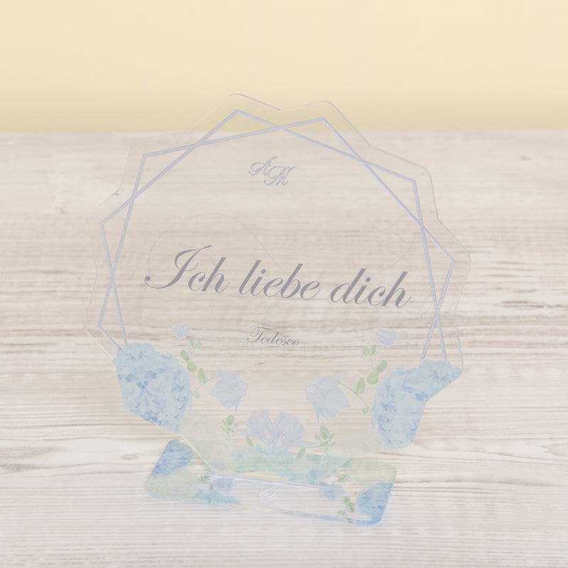 Blue Hortensia Love