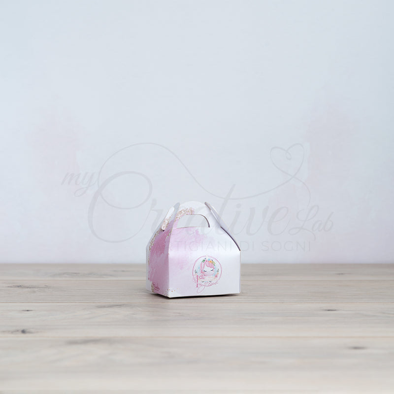 Pink Unicorn Mini Lunch Box