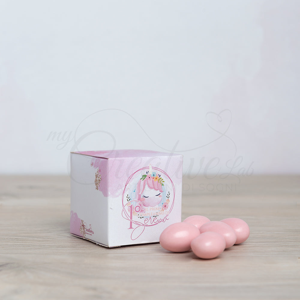 Pink Unicorn Cube