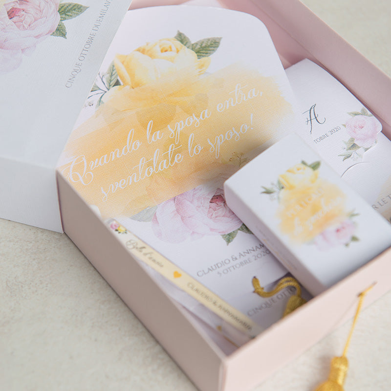 Romance Peonies Set