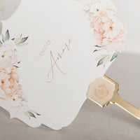 Peonies Elegance Fan