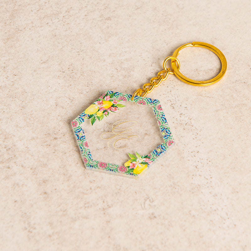 Bouganville Keyring