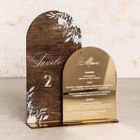 Golden Olive Table Sign