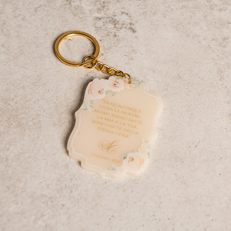 Soft Pink Keyring