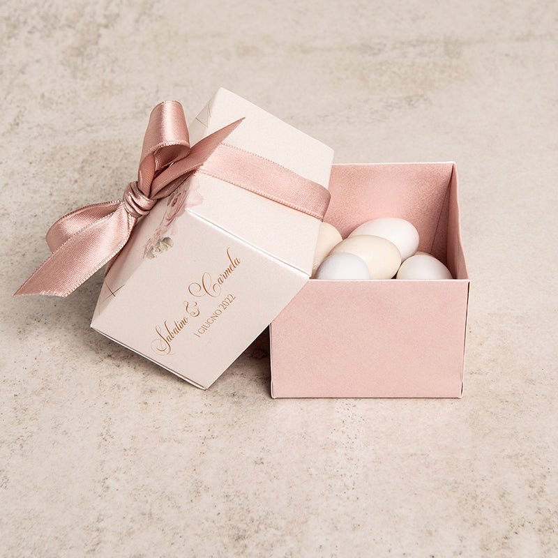 Soft Pink box cube