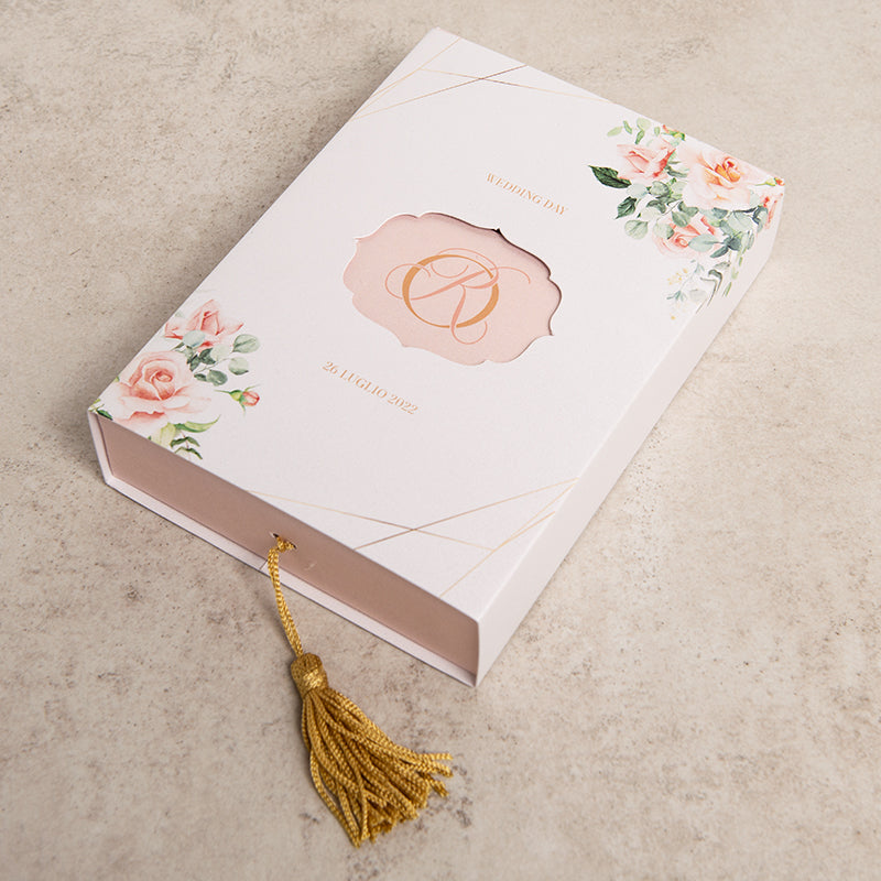 Peach Roses Favour